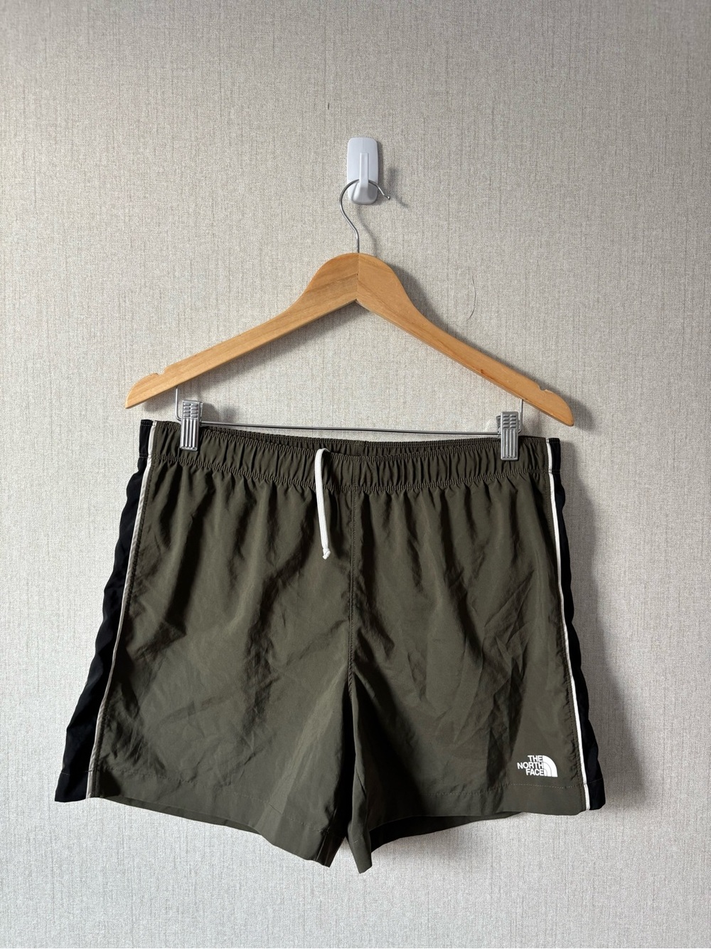 The North Face Men's Olive & Black Athletic Shorts